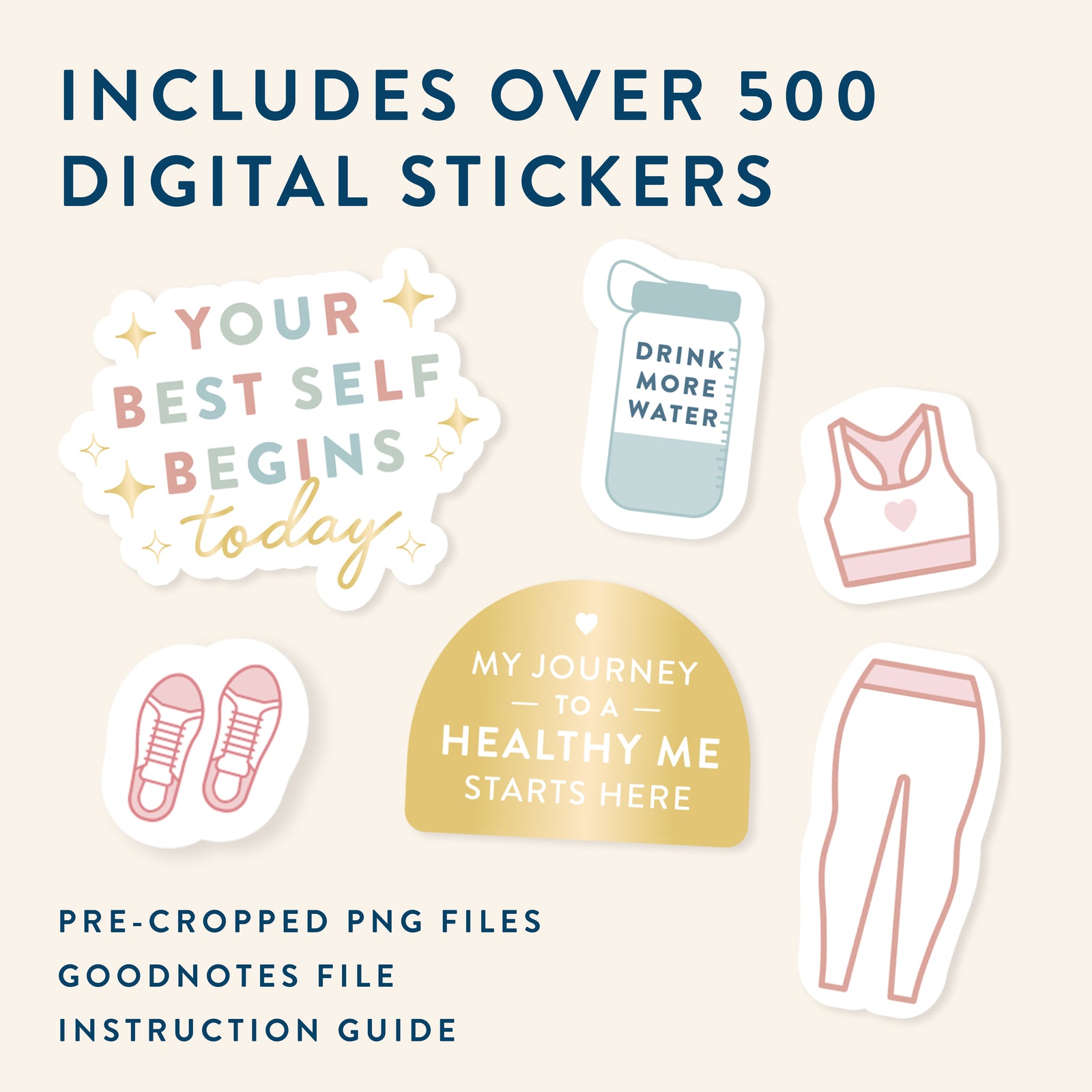Wellness Sticker Book - Digital