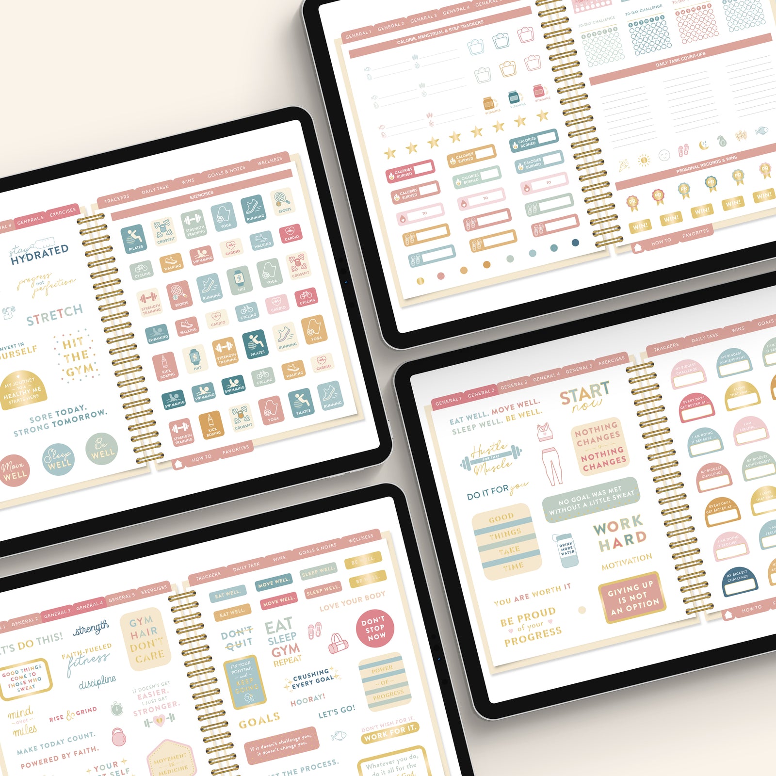 Wellness Sticker Book - Digital