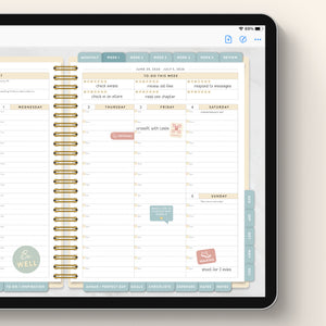 Wellness Sticker Book - Digital