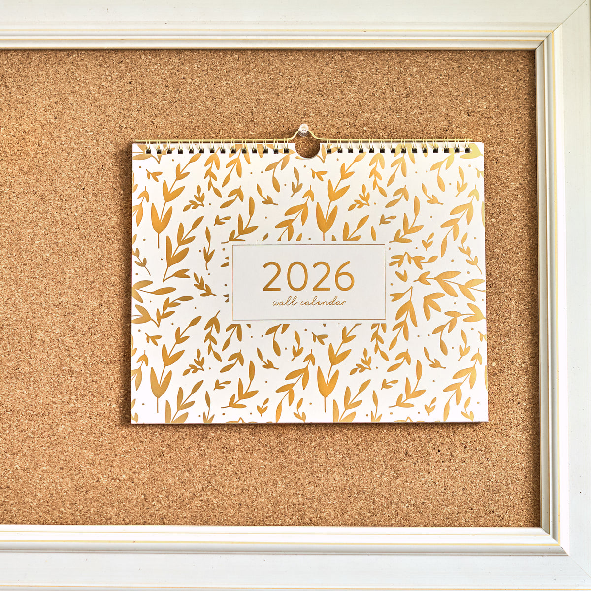 2026 wall calendar hung up