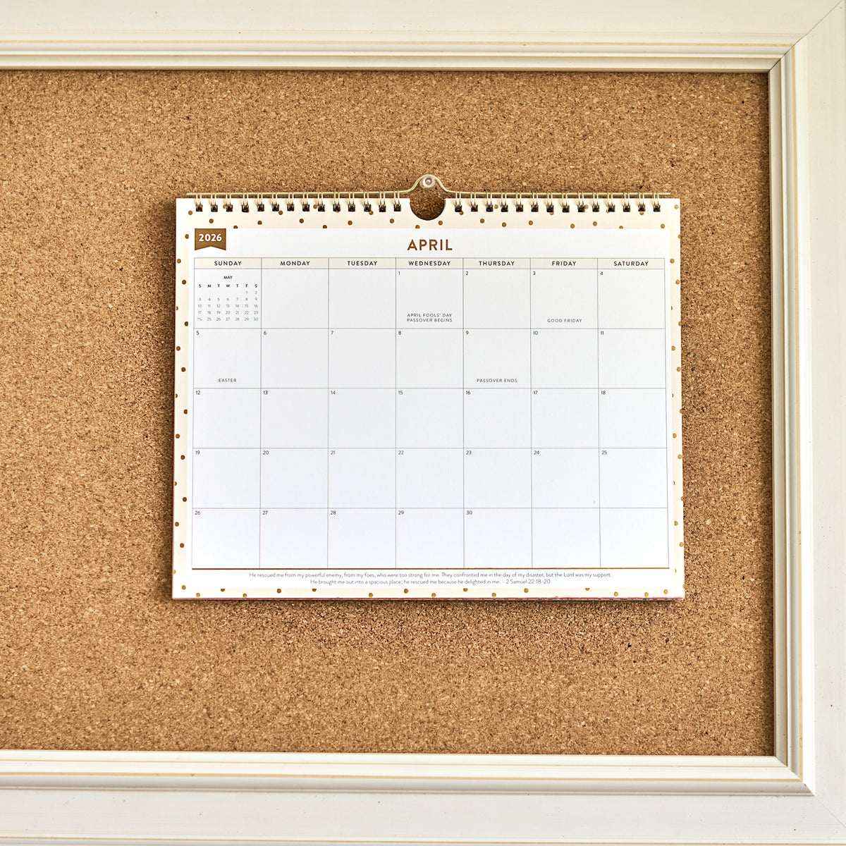 2026 wall calendar april