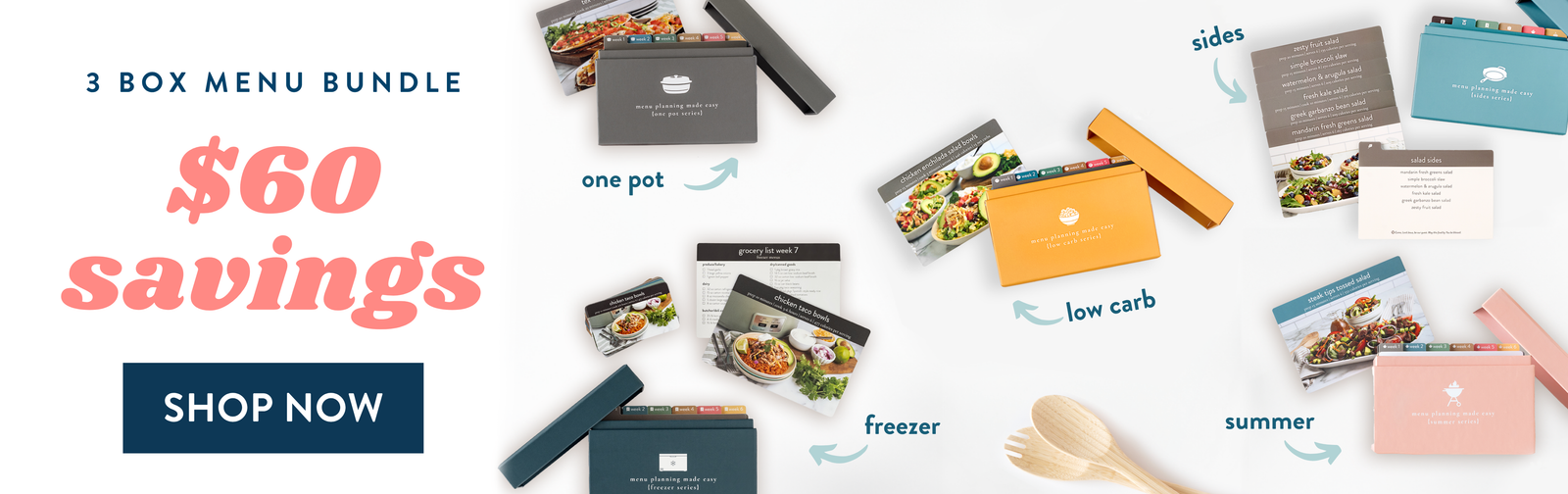 3 BOX MENU BUNDLE WITH BOXES