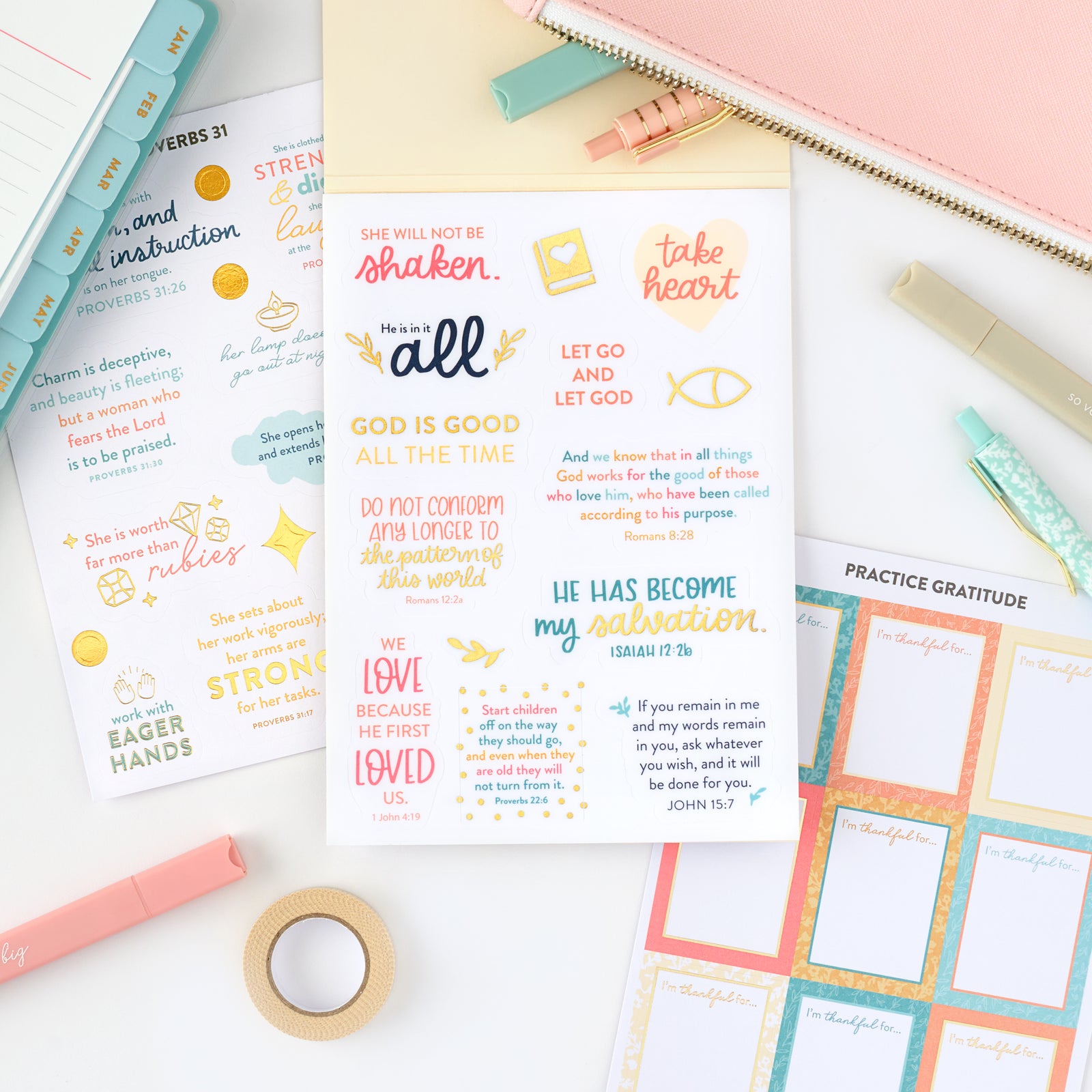 faith sticker book view 1