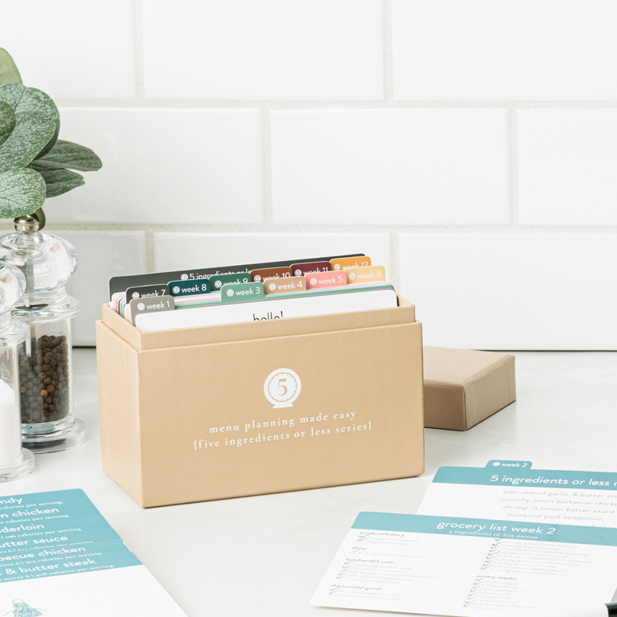 5 ingredients menu box mobile 2