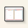iPad displaying Home Planner monthly calendar