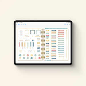 2027 digital work planner on tablet page 8