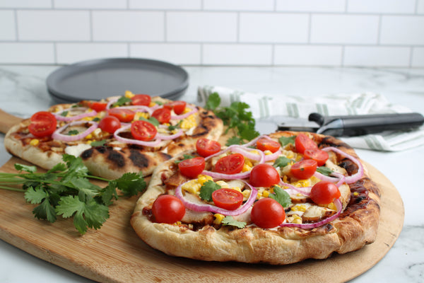 Grilled BBQ Chicken Pizza