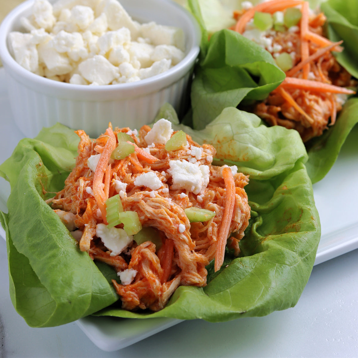 Slow Cooker Menu Series Lettuce Wraps
