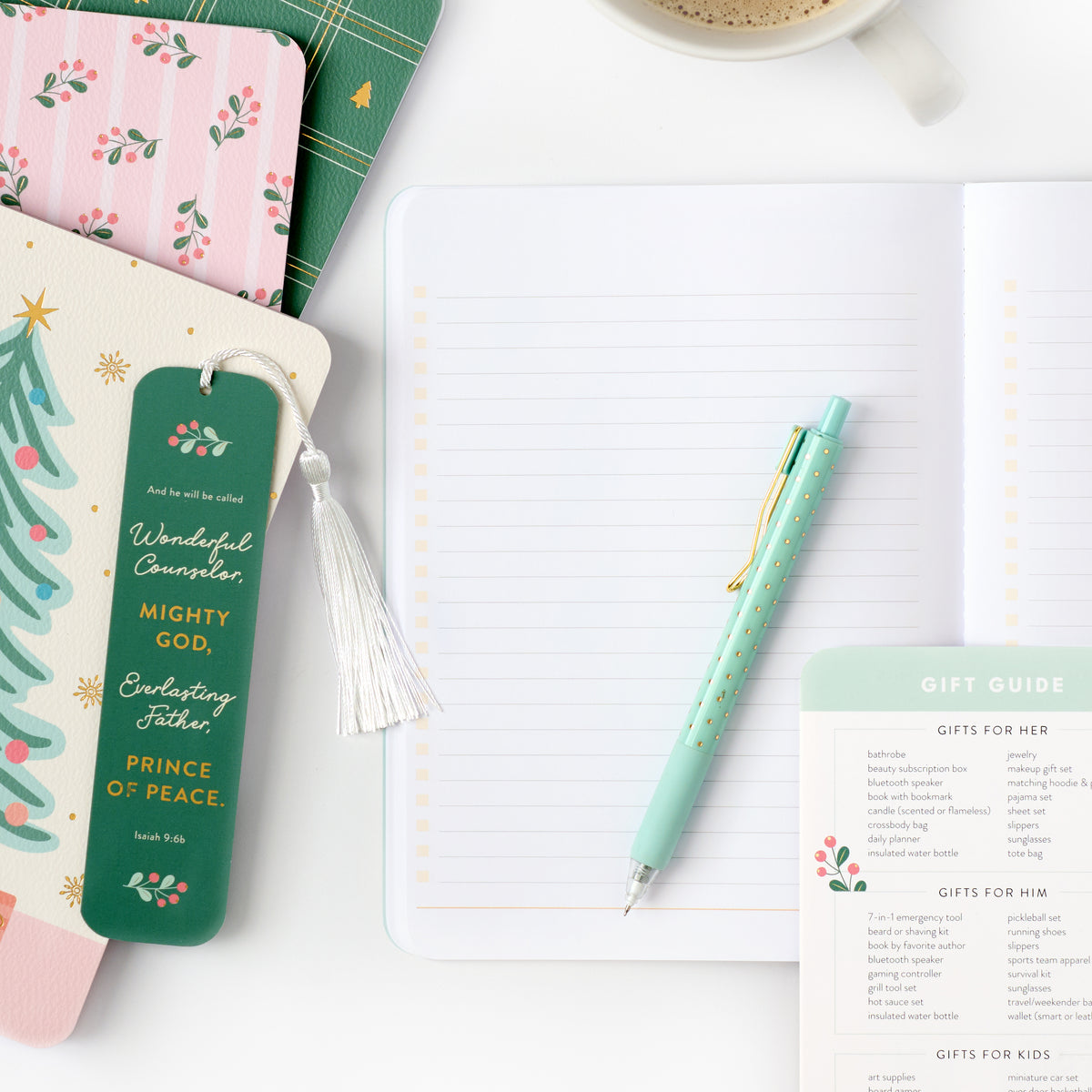 Christmas Blank Journals (Set of 4)