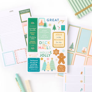 Christmas Sticker Book