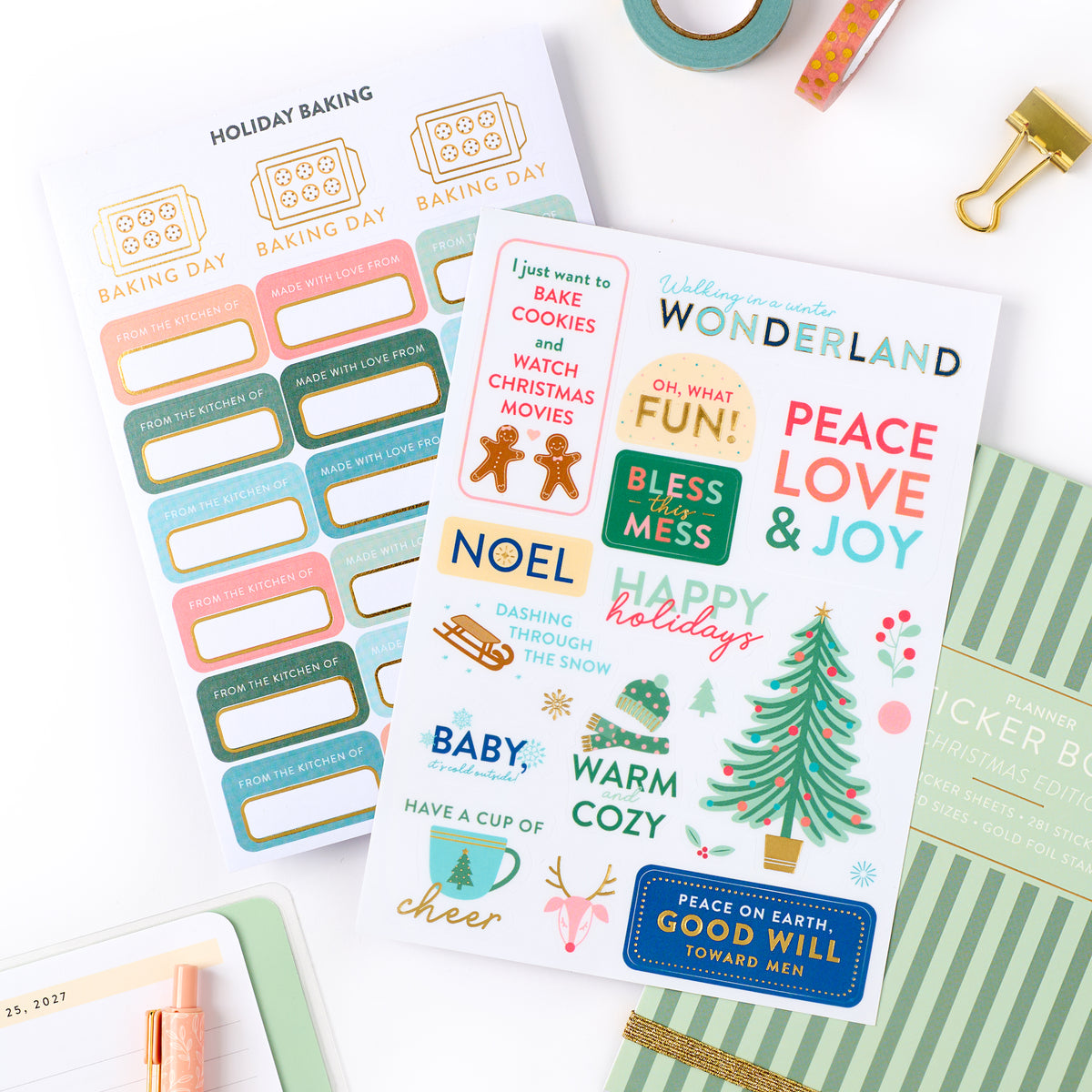 Christmas Sticker Book