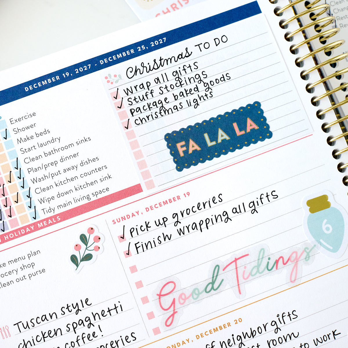 Christmas Sticker Book