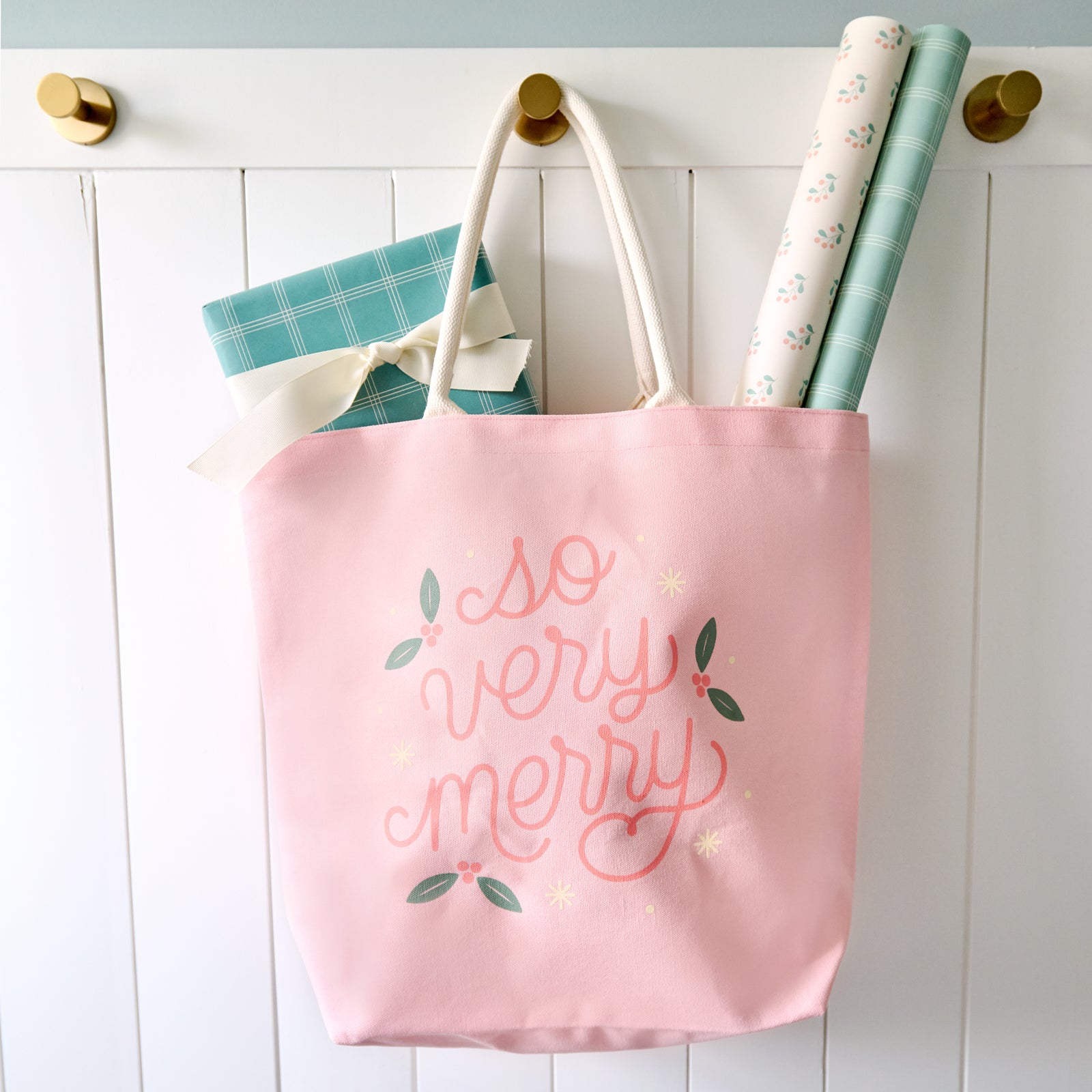 so very merry canvas tote coming soon