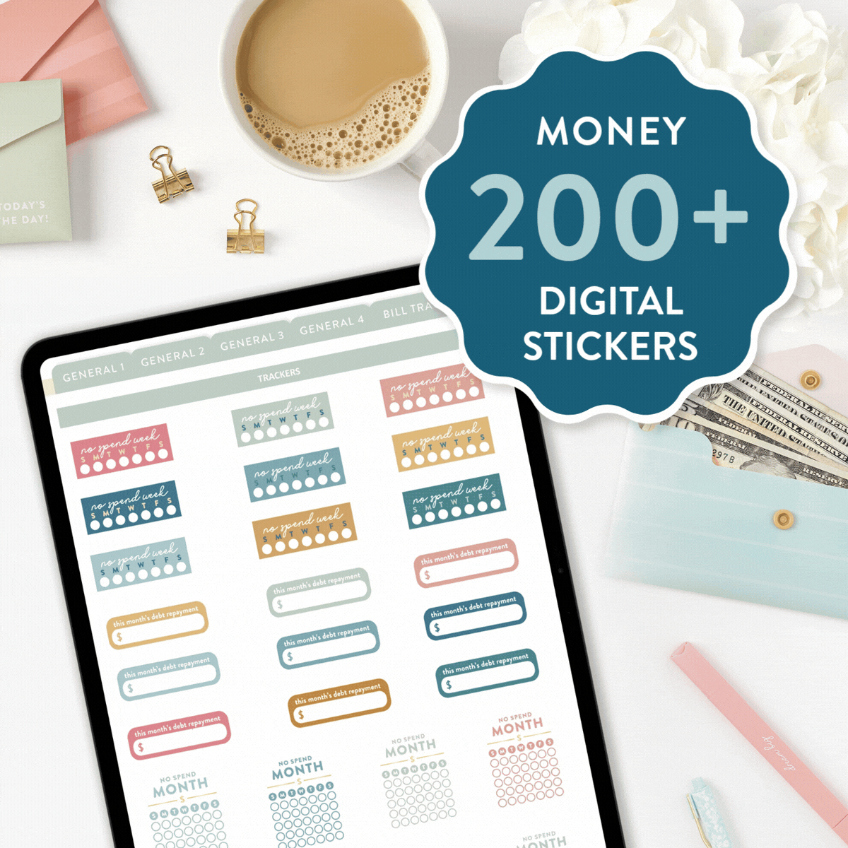 Money Sticker Book - Digital
