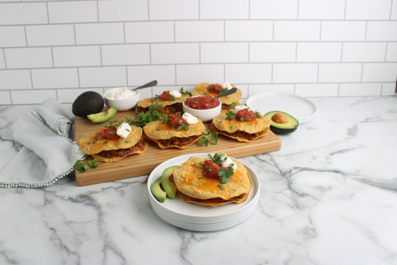 Double-Stacked_Beef_Bean_Tostadas