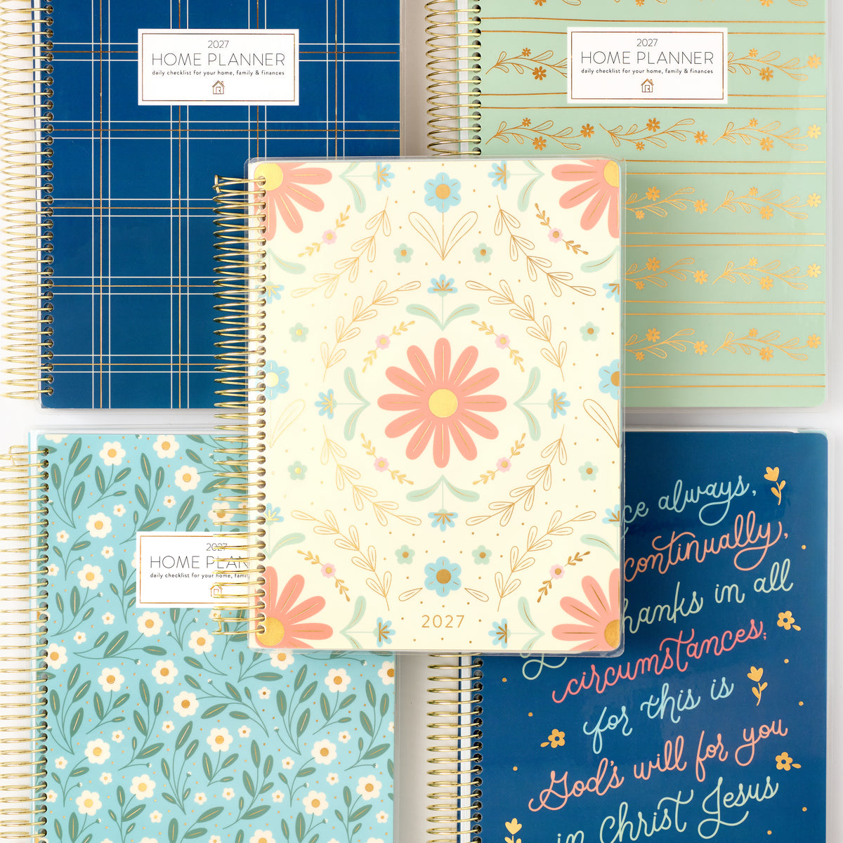 5, 2027 home planner covers