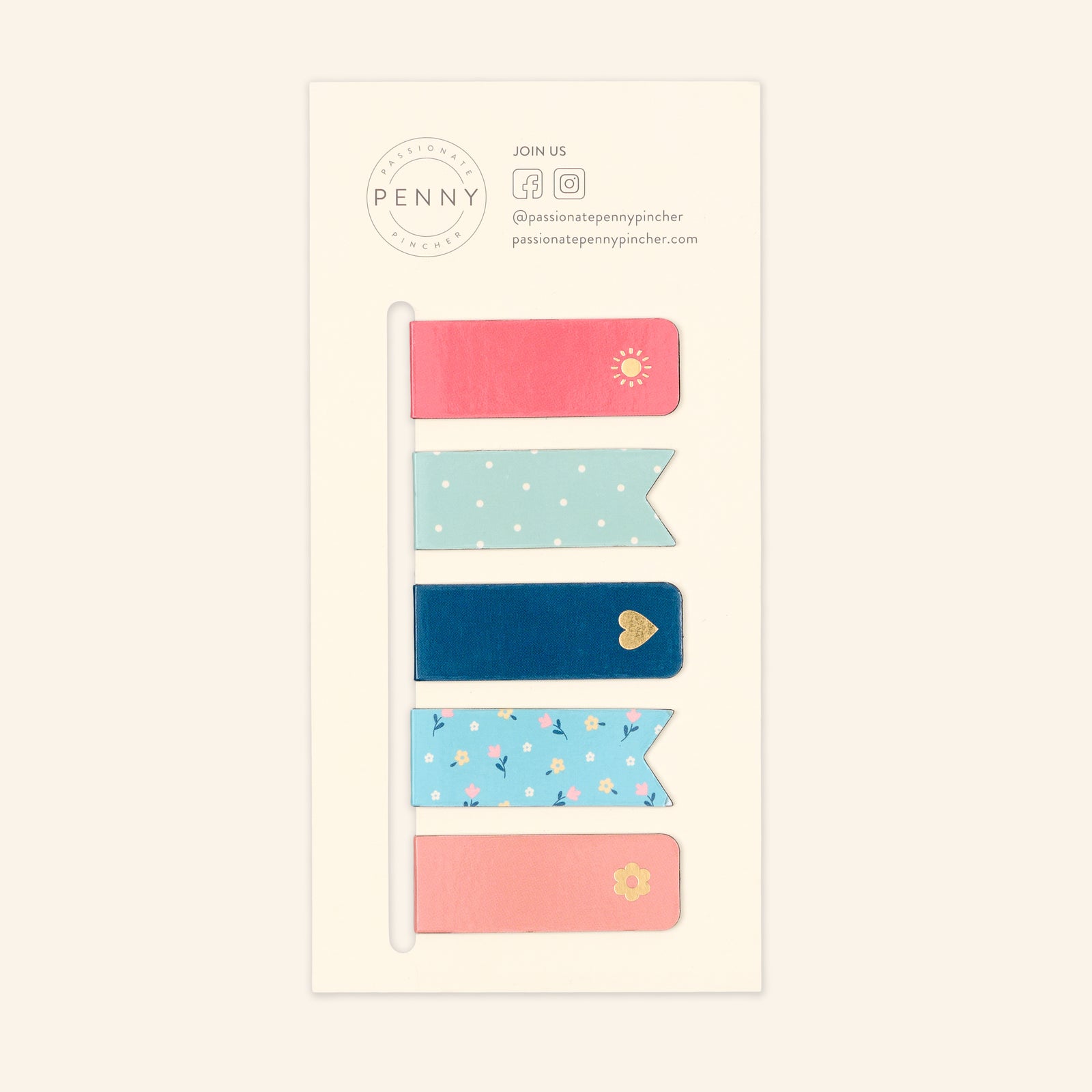 Bookmarks - Magnetic (Pack of 5)