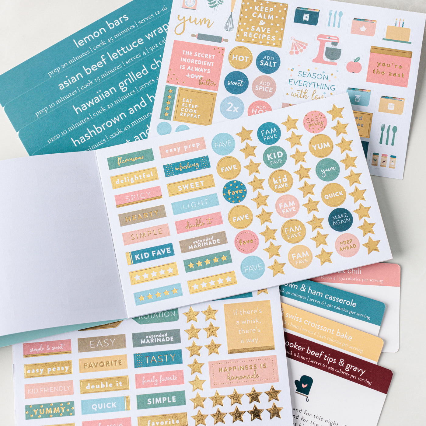 Blank Recipe Card Set – Passionate Penny Pincher