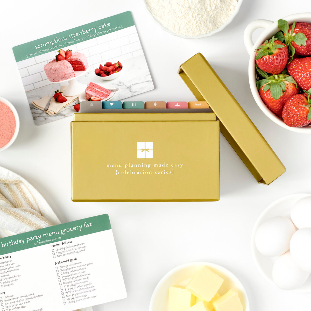 Celebration Menu Plans Pack - Photo Edition