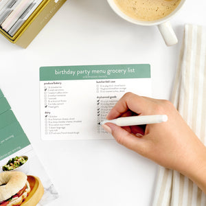 Celebration Menu Plans Pack - Photo Edition