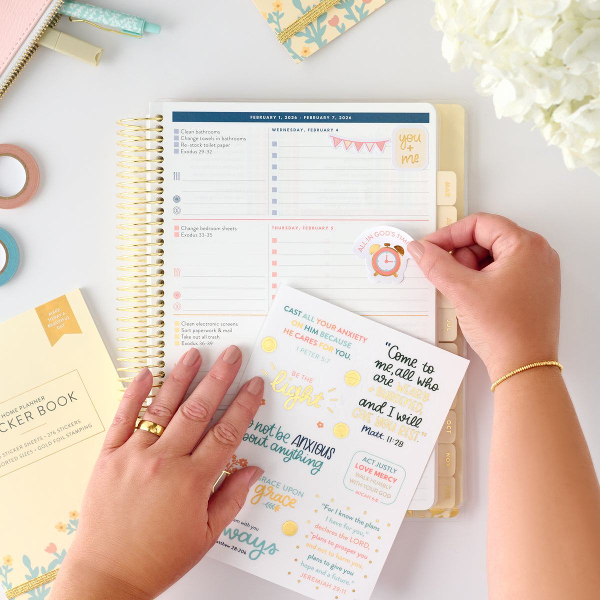 2026 home planner stickers page 2