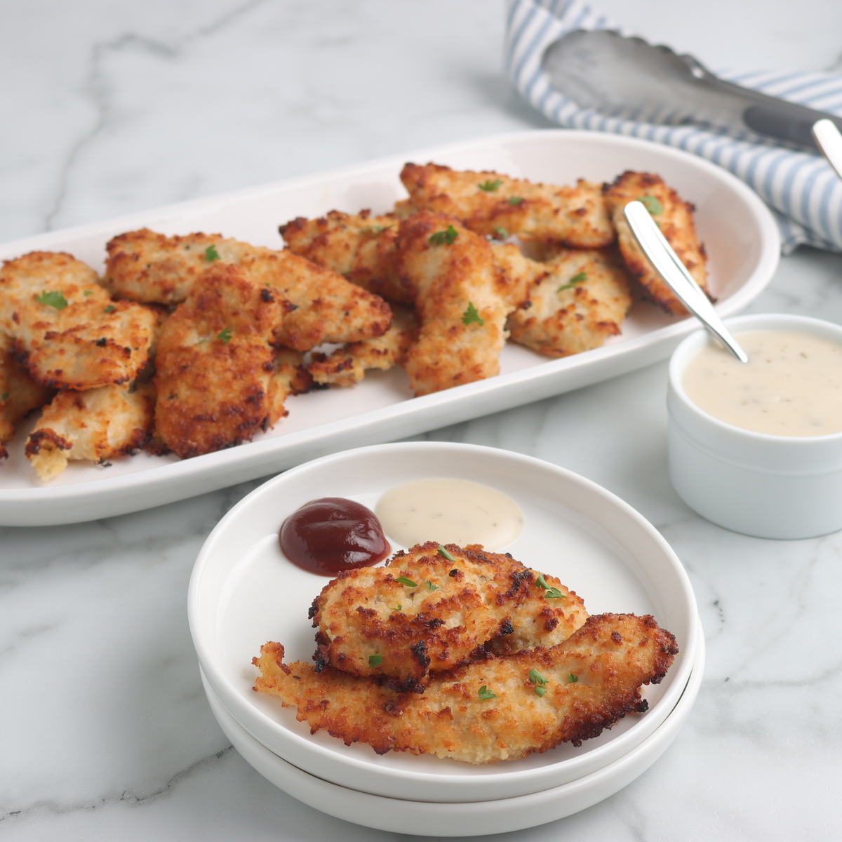 Ranch-and-Parmesan-Chicken-Tenders recipe
