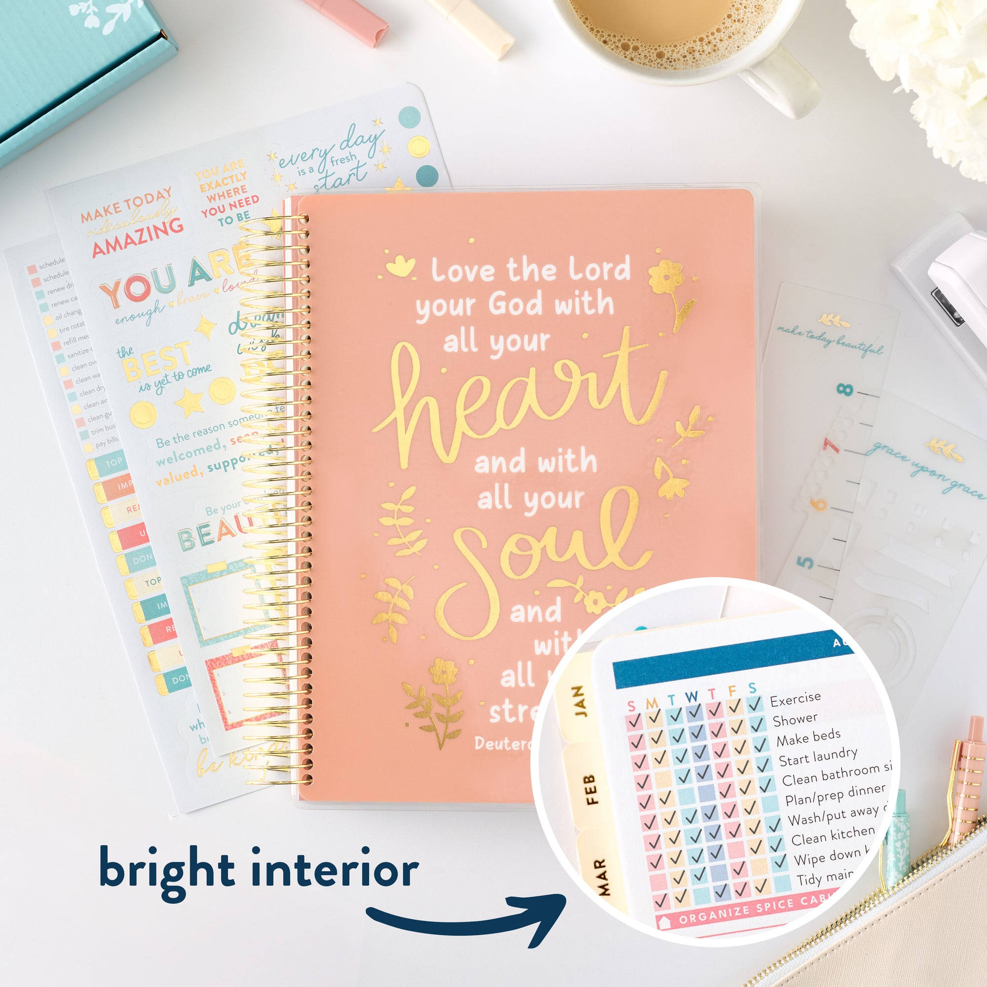 2026 scripture home planner with interior shot