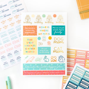 Pet Sticker Book