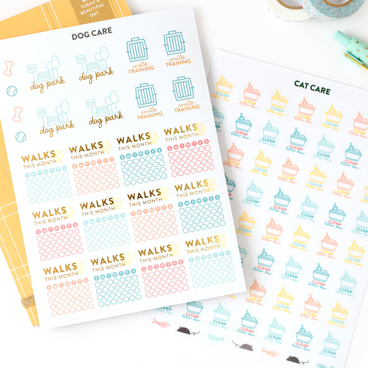 Pet Sticker Book
