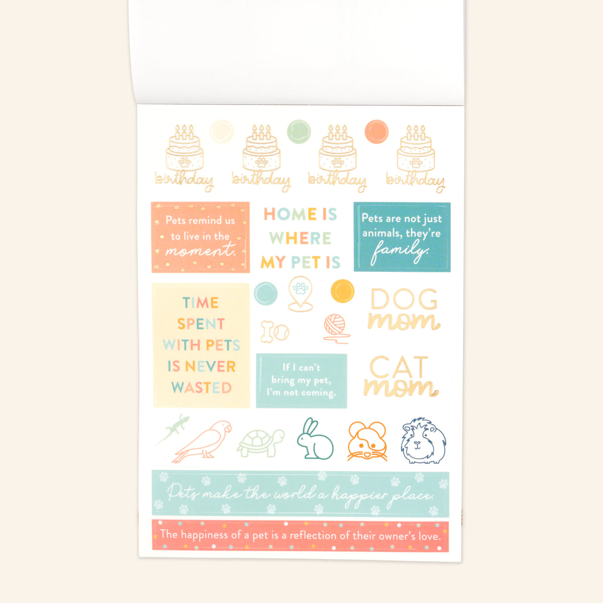 Pet Sticker Book
