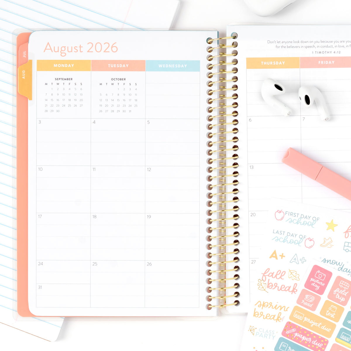 Student Planner (2026-2027)