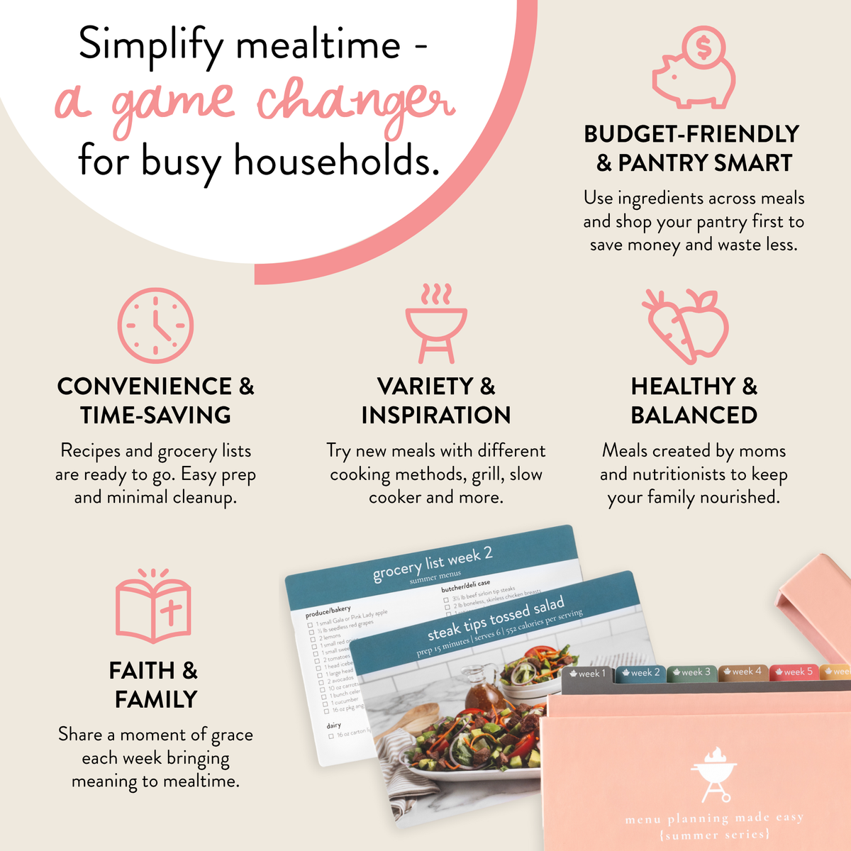 summer menu box benefits