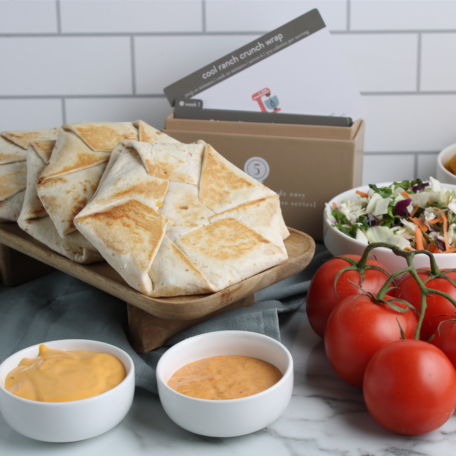 crunchwrap recipe from 5 ingredients 