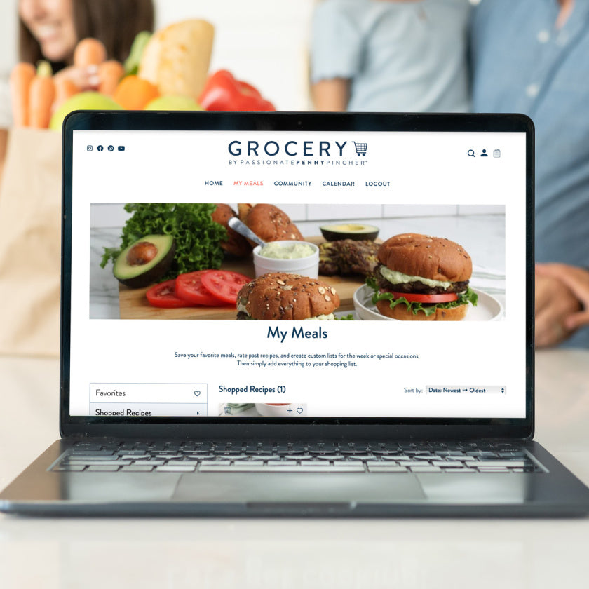 grocery by ppp on laptop