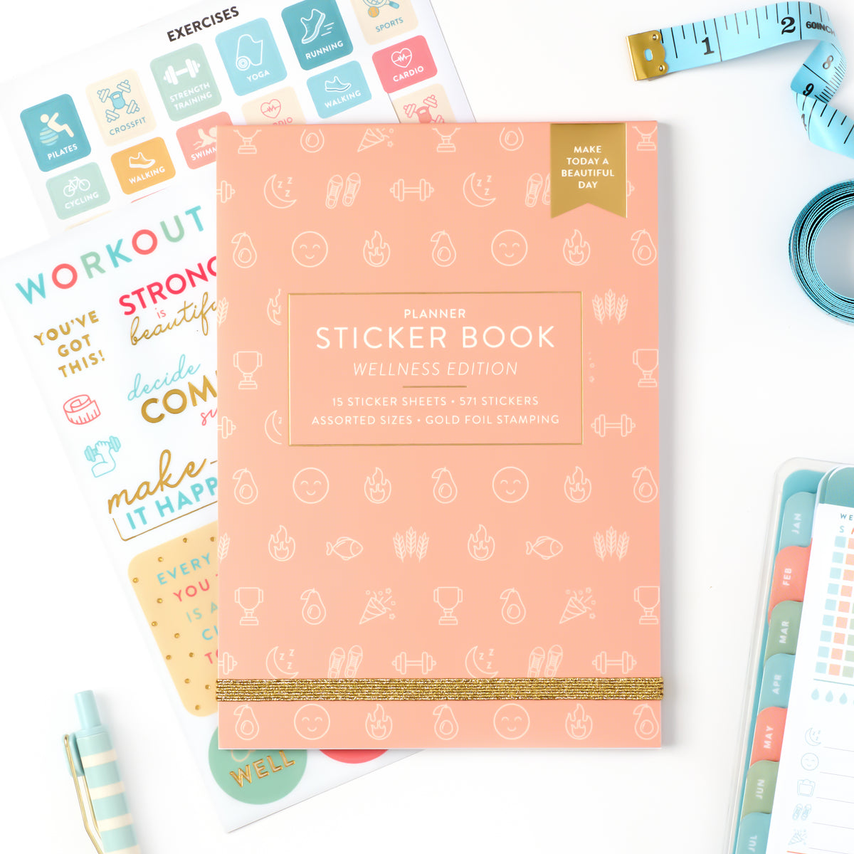 Wellness Sticker Book