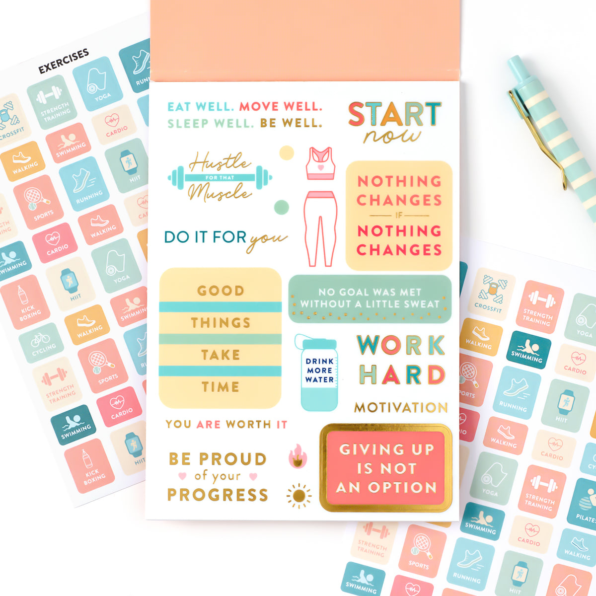 Wellness Sticker Book