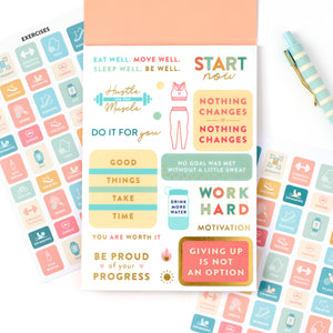 Wellness Sticker Book