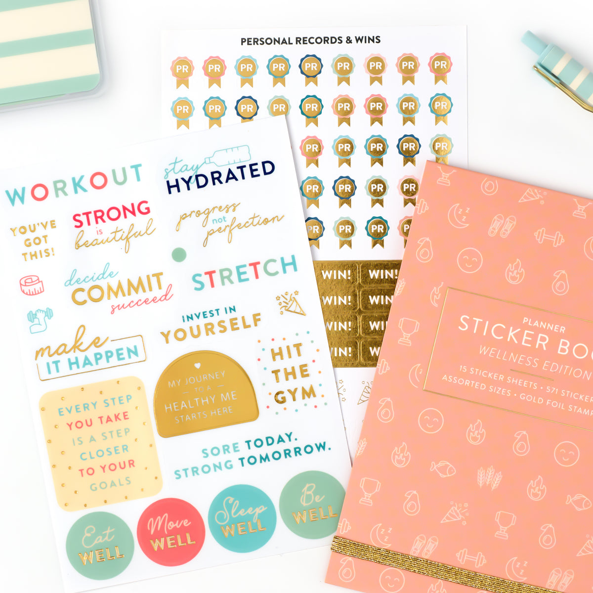 Wellness Sticker Book
