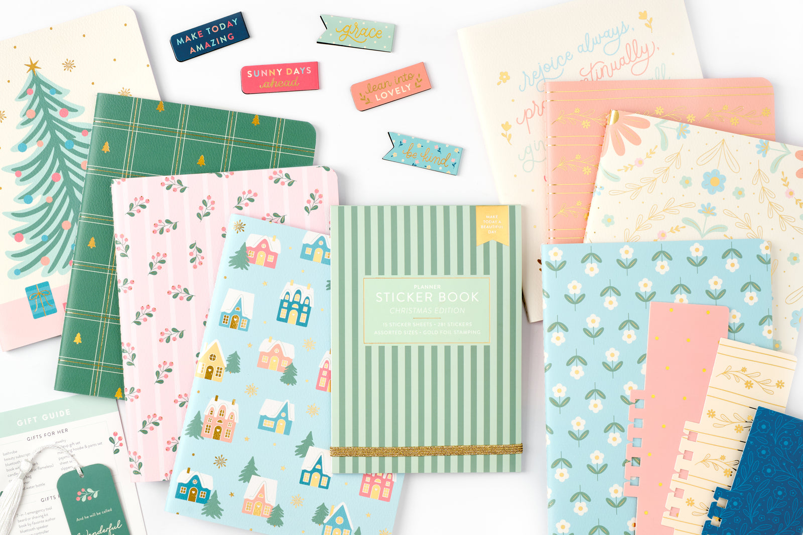 christmas accessories and work planner accessories 