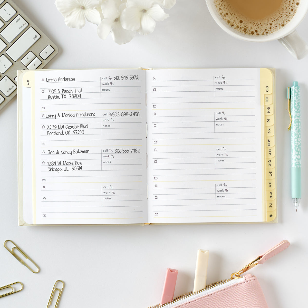 address book edition 2 addresses 