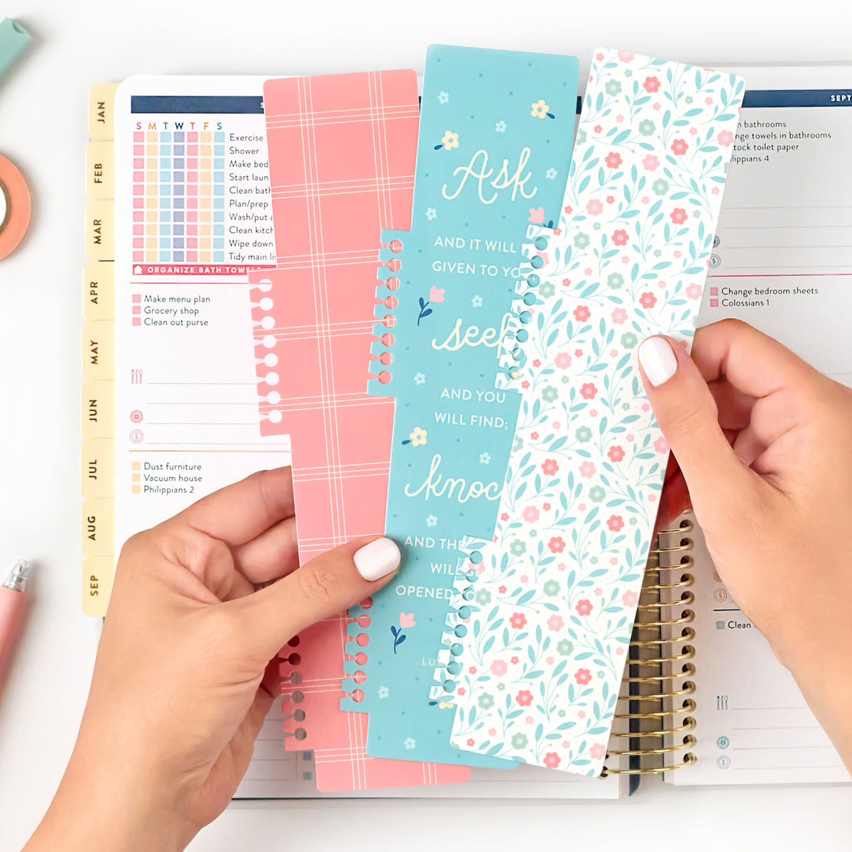 Home Planner Bookmarks (pack of 3)