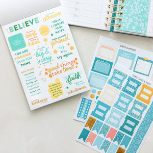 business planner sticker book view 0985