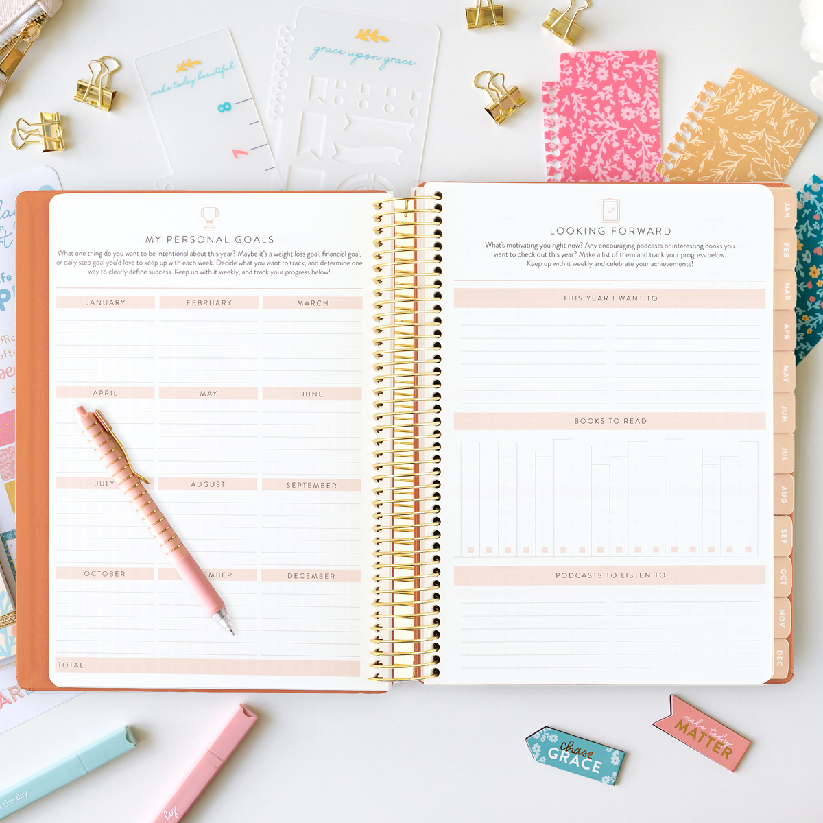 clay 2026 home planner looking forward page