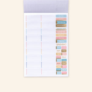 Custom Task Sticker Book