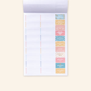 Custom Task Sticker Book