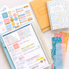 Home Planner displaying weekly view along with Stickers, Bookmarks, Ruler and Pocket Calendar