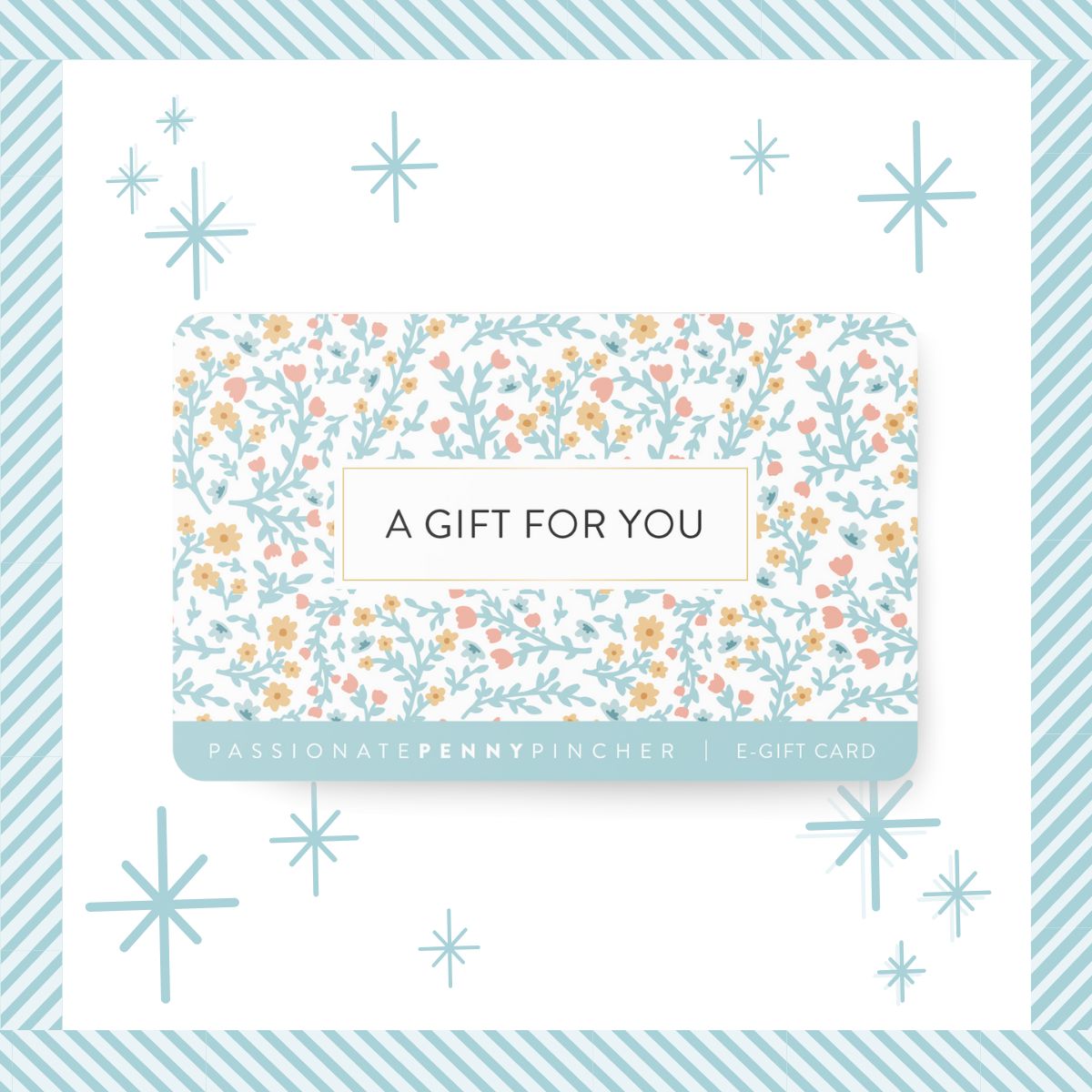 passionate penny pincher gift card