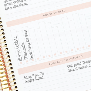 clay 2026 home planner books to read page