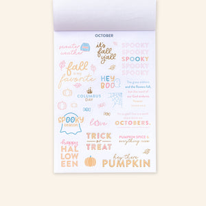 Holiday Sticker Book (12 Month)