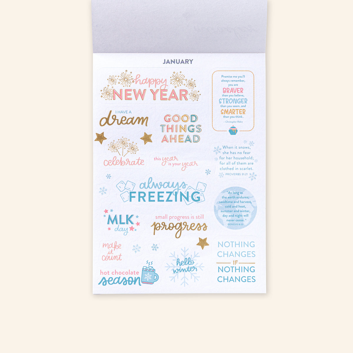 Holiday Sticker Book (12 Month)